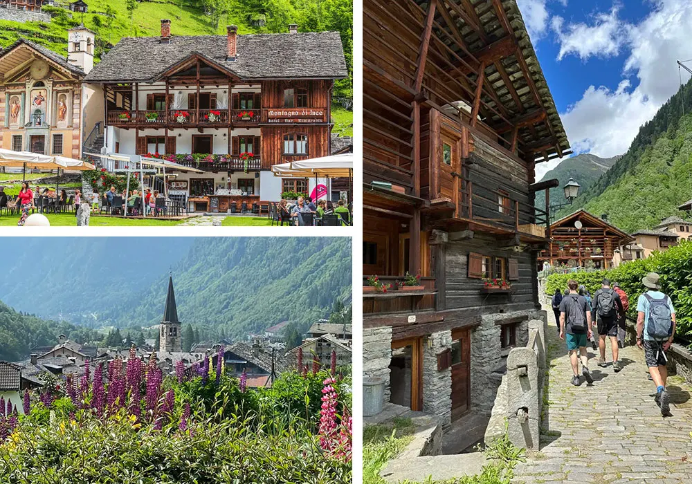 Collage of Italy's Alta Valsesia